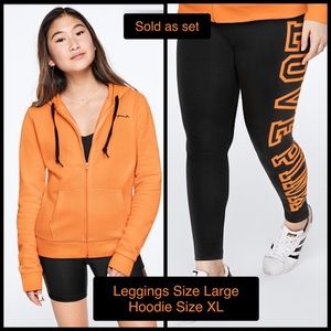 *New*Victoria’s Secret Pink Legging & Hoodie Set
